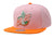 Mitchell & Ness Seattle Super Sonics Rainbow Sherbet Snapback Adjustable Cap, Light Pink - SoldSneaker