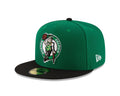 NBA Boston Celtics Men's 2-Tone 59FIFTY Fitted Cap , Kelly , 7 1/4 - SoldSneaker