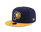 NBA Indiana Pacers Men's 2-Tone 59FIFTY Fitted Cap, 7, Navy - SoldSneaker
