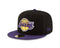 NBA Los Angeles Lakers Men's 2-Tone 59FIFTY Fitted Cap, 7.75, Black - SoldSneaker