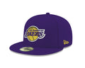 NBA Los Angeles Lakers Men's Official 59FIFTY Fitted Cap, 7.375, Purple - SoldSneaker
