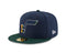 NBA Utah Jazz Men's 2-Tone 59FIFTY Fitted Cap , Navy , 7 1/2 - SoldSneaker