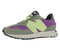 New Balance 327 Mens Shoes Size 10.5, Color: Sour Grape/Bleached Lime Glo - SoldSneaker