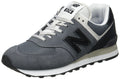 New Balance Mens 574 Suede Workout Running Shoes Gray 8 Medium (D) - SoldSneaker