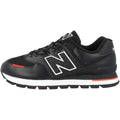 New Balance Men's Iconic 574 Rugged Sneaker, White with Black. 10 US - SoldSneaker