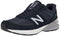 New Balance Men's Made in US 990 V5 Sneaker, Navy/Silver, 11.5 - SoldSneaker
