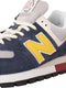 New Balance ML574 - Rugged Navy Blue/Yellow 11.5 D (M) - SoldSneaker