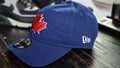 New Era 4940 Core Toronto Blue Jays Red Maple Leaf Fitted Baseball Cap Men XXL - SoldSneaker