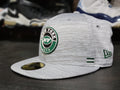 New Era 5950 New York Jets Gray Sideline Training Fitted Hat Men size 7 - SoldSneaker