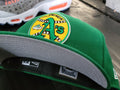 New Era 5950 Oakland Athletics The Swingin A's Green Fitted Hat Men - SoldSneaker
