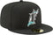 New Era 59Fifty Hat Florida Marlins Cooperstown 1993 Wool Black Fitted Headwear Cap (7 1/8) - SoldSneaker