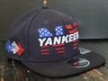 New Era 950 New York Yankees Americana Slim Crown Navy World Series Strapback Ha - SoldSneaker