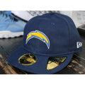 New Era LA Chargers Navy Blue Low Profile Fitted Hat Men 7 1/8 - SoldSneaker