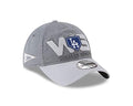 New Era Los Angeles Dodgers 2018 National League Champions Replica 9TWENTY Adjustable Hat  Gray - SoldSneaker