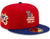 New Era Los Angeles Dodgers Stars and Stripes Americana Patch Fitted Hat Cap - Red (Los Angeles Dodgers, 7 3/4) - SoldSneaker
