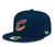 New Era Mens Men's Cleveland Cavaliers Navy Official Team Color 59FIFTY Fitted Hat 70387683-CAVS_7-1/2 - Navy - SoldSneaker