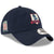 New Era MLB Boston Red Sox 9TWENTY 2018 World Series Patch Home Patch Strapback Cap, Adjustable Navy Hat - SoldSneaker