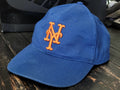 New York Mets Nathan's Hot Dog Blue Velcro-Back Baseball Hat Adjustable Size - SoldSneaker