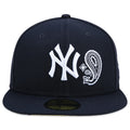 New York Yankees New Era Patchwork Undervisor 59FIFTY Fitted Hat - Navy (7 5/8), Navy, 7 - SoldSneaker