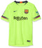 Nike 2018-2019 Youth FC Barcelona Away Stadium Jersey (Volt) (YL) - SoldSneaker