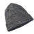 Nike Adult Unisex Charcoal Heather Grey Cuff Metal Swoosh Beanie Hat One Size - SoldSneaker