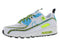 Nike Air Max 90 SE Unisex Shoes Size 11.5, Color: White/Aqua/Volt - SoldSneaker