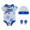 Nike Baby Boy Bodysuit, Hat And Booties 3 Piece Set (White(NN0733-001)/B, 0-6 Months) - SoldSneaker