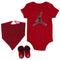 Nike Baby Boys' 3-Piece Layette Set (6-12 Months, Red/Black-R78) - SoldSneaker