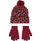 Nike Big Girls Leopard Beanie and Gloves 2 Piece Set (P(4A2915-R0M)/S, 8-20 Years) - SoldSneaker