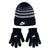 Nike Boy`s Beanie & Gloves 2 Piece Set (Black(9A2909-023)/Grey, 8-20) - SoldSneaker