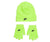 Nike Boy's Futura Beanie Gloves Set (Big Kids) Volt 8-20 Big Kids - SoldSneaker