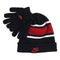 Nike Boy`s Futura Foldover Beanie & Glove 2 Piece Set (Black(9A2837-R1N)/Red, 8-20) - SoldSneaker