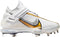 Nike Force Zoom Trout 7 Metal Cleats White | Metallic Gold Size 12 - SoldSneaker