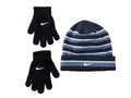 Nike Futura Beanie Snow Gloves Set (Big Kids) - SoldSneaker