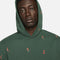 Nike Jordan Essentials Men's Fleece Pullover Hoodie (Medium, Noble Green/White) - SoldSneaker