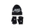 Nike Kids' Beanie & Gloves 2-Piece Set Black Silver One Size Fits All 4-7 - SoldSneaker
