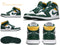 Nike Men's Air Jordan 1 Mid Shoes, Noble Green/Pollen-white, 12 - SoldSneaker