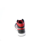Nike Men's Air Jordan 1 Mid Shoes, White/Black-red, 9.5 - SoldSneaker
