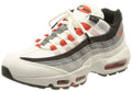Nike mens Air Max 95 QS shoes, Summit White/Chile Red, 9.5 - SoldSneaker