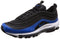 Nike Men's Air Max 97 Black/Blue Nebula/Wolf Grey Running Shoe 8.5 Men US - SoldSneaker