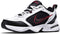 Nike mens Air Monarch IV White / Black-Varsity Red 415445-101 Shoes, Black/White, 10.5 Wide - SoldSneaker