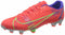 Nike Men's Vapor 14 Academy FG/MG Football Shoe, Bright Crimson Metallic Silver, 11 - SoldSneaker