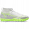 Nike Mercurial Superfly 8 Academy TF Jr Silver/Green Soccer Shoes CV0789-107 4 Y - SoldSneaker