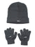 Nike Swoosh Boys Winter Hat Beanie Cap Gloves Set Anthracite 8/20 - SoldSneaker