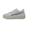 Nike Women's Air Force One PLT.AF.ORM Sneakers (Summit White/Metallic Silver) (us_Footwear_Size_System, Adult, Women, Numeric, Medium, Numeric_10_Point_5) - SoldSneaker