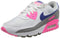 Nike Women's Air Max 3 Gymnastics Shoe, White Vast Grey Concord Pink Blast, 7 - SoldSneaker