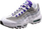 Nike Women's WMNS Air Max 95 Trainers, Multicolour (White/Emerald Green/Wolf Grey/Court Purple 109), 5.5 UK 39 EU - SoldSneaker