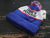 Obey Skateboard Posse Blue/White Pom Pom Beanie Hat One Size - SoldSneaker