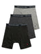 POLO RALPH LAUREN Classic Fit w/Wicking 3-Pack Long Leg Boxer Briefs Andover Heather/Madison Heather/Black MD - SoldSneaker