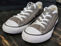 Pre-Owned Converse All Star Low Gray/White Sneakers Shoes Kid size 1 - SoldSneaker